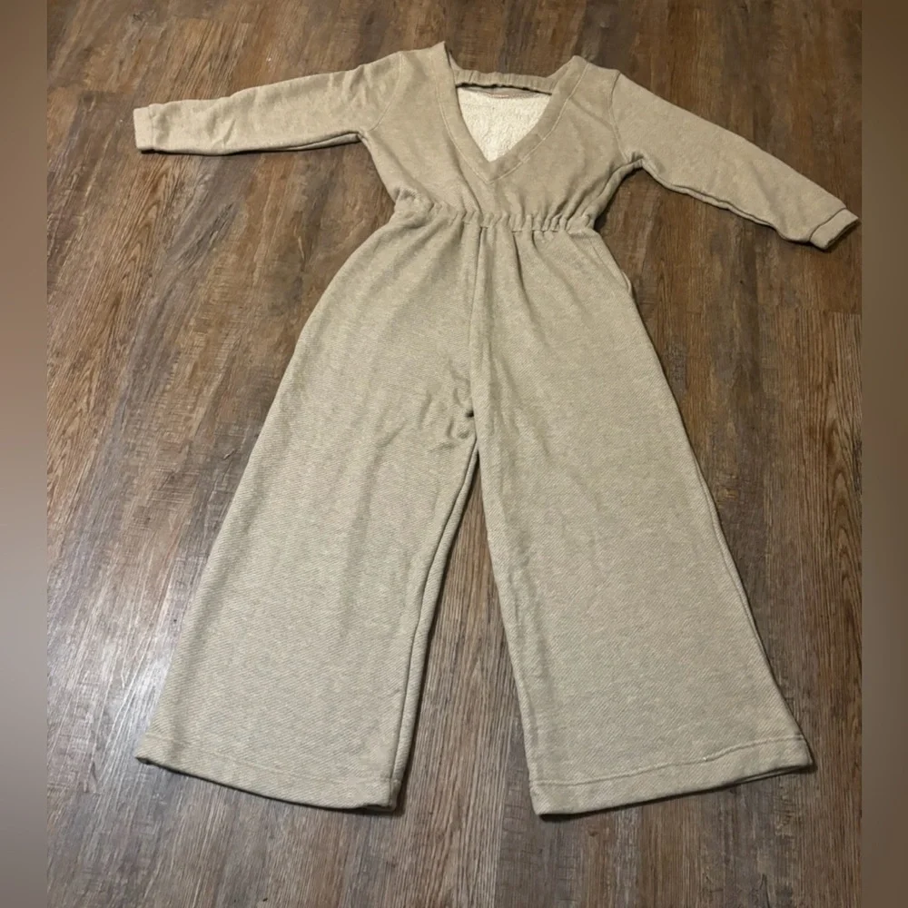 (NWOT) Free People Darla One-Piece In Heathered Tan Size M - Picture 8 of 13